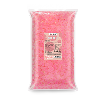 peach flavor crystal boba