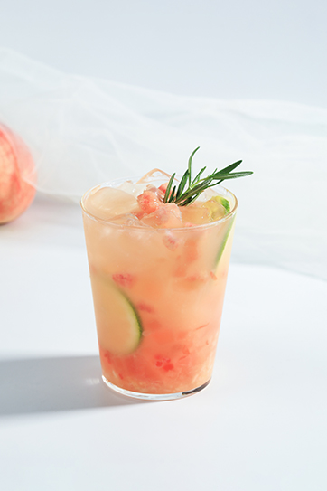 桃气甘露冰冰茶