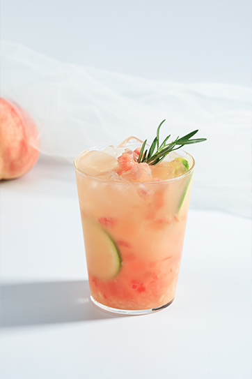 桃气甘露冰冰茶