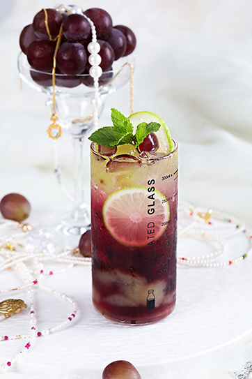 葡萄薄荷冰柠茶