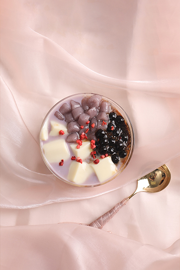 紫薯芋圆冻冻冰